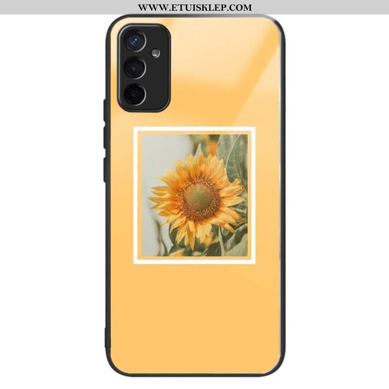 Etui do Samsung Galaxy M13 Słoneczniki Odmiany Szkła Hartowanego